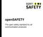 opensafety The open safety standard for all communication protocols