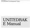 Contact Software, Inc. Accelerated Development Team. UNITEDRAK E Manual
