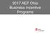 2017 AEP Ohio Business Incentive Programs