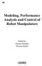 Modeling, Performance Analysis and Control of Robot Manipulators. Edited by Etienne Dombre Wisama Khalil