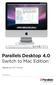 Parallels Desktop 4.0 Switch to Mac Edition. Migrate your PC Tutorial.
