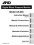 Digital Blood Pressure Monitor. Model UA-855