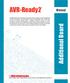 AVR-Ready2. Additional Board. Manual. MikroElektronika
