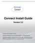 Connect Install Guide