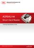 ACR38U-A4. Smart Card Reader. Technical Specifications V2.03. Subject to change without prior notice.