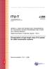 ITU-T J.288. Encapsulation of type length value (TLV) packet for cable transmission systems