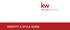 IDENTITY & STYLE GUIDE. Keller Williams Identity & Style Guide 04.18