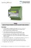 Operating Manual. FM260 Impulse and Frequency Multiplier for use with Incremental Encoders and Sensors
