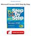 Free Downloads Microsoft Access 2010 Step By Step