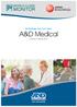 Technology You Can Trust A&D Medical General Catalog 2017