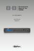 3GSDI. Crosspoint HDMI. Audio EXT-HDFST-848CPN. User Manual. Release A6