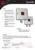 MAINSLINK-RX. Features: Quick and Simple to Install. Up to 500m range outdoor. Up to m range in buildings* Reliable high end radio link