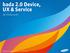 bada 2.0 Device, UX & Service