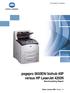 pagepro 5650EN/ bizhub 40P versus HP LaserJet 4250N Benchmarking Report Status: January 2008 Version: 1.0