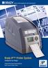 Brady IP Printer System Intelligence by Design Outperforming Expectations Brady Thermal Transfer Printers