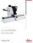 Leica EM KMR3. Balanced-break Glass Knife Maker