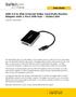 USB 3.0 to VGA External Video Card Multi Monitor Adapter with 1-Port USB Hub 1920x1200
