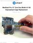 MacBook Pro 15 Core Duo Model A1150 ExpressCard Cage Replacement