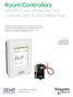 Room Controllers SER8300 Line Voltage Fan Coil Controller with SC3000 Relay Pack
