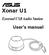 Xonar U1. External USB Audio Station. User s manual
