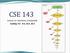 CSE 143. Lecture 13: Interfaces, Comparable reading: , 16.4, 10.2