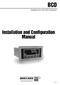 BCD Interface for the 520 Indicator. Installation and Configuration Manual