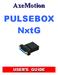 AxeMotion. PULSEBOX NxtG USER'S GUIDE