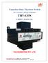 Capacitor-Duty Thyristor Switch. (PF Correction - Hybrid Technology) THY-CON. USER s MANUAL
