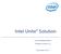 Intel Unite Solution. Linux* Release Notes Software version 3.2