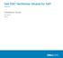 Dell EMC NetWorker Module for SAP