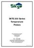 SKTS 200 Series Temperature Probes
