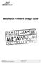 MetaWatch Firmware Design Guide