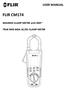 USER MANUAL FLIR CM174. IMAGING CLAMP METER with IGM TM TRUE RMS 600A AC/DC CLAMP METER