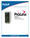 ProLinx REFERENCE GUIDE. Standalone Gateways Configuration and Troubleshooting 10/13/2009