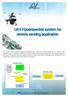 UAV Hyperspectral system for remote sensing application