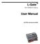 L-Gate. User Manual. CEA-709/BACnet Gateway. LOYTEC electronics GmbH