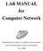 LAB MANUAL for Computer Network
