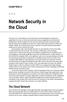 Network Security in the Cloud