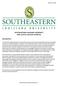 SOUTHEASTERN LOUISIANA UNIVERSITY Web Content and Style Guidelines