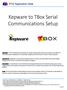Kepware to TBox Serial Communications Setup
