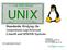 Standards: Bridging the Generation Gap between Linux and UNIX Systems