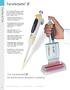 Transferpette S. Pipettes & Tips. The Transferpette S the performance standard in pipetting