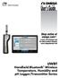 User s Guide UWBT. Handheld Bluetooth Wireless Temperature, Humidity and ph Logger/Transmitter Series. Shop online at omega.com SM