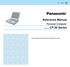 Reference Manual. Personal Computer. We recommend that this Reference Manual be printed. Model No. CF-30 Series