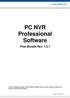 PC NVR Professional Software