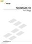 Freescale Semiconductor Inc. TWR-SENSOR-PAK User s Manual Rev. 1.1