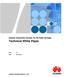 Huawei OceanStor Dorado V3 All Flash Storage. Technical White Paper. Issue 1.0. Date HUAWEI TECHNOLOGIES CO., LTD.