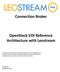 Connection Broker OpenStack VDI Reference Architecture with Leostream