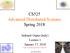 CS525 Advanced Distributed Systems Spring 2018