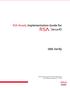 RSA Ready Implementation Guide for